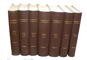Bibliographia Araneorum Analyse Methodique de toute la Litterature Araneologique jusqu'en 1939. T...