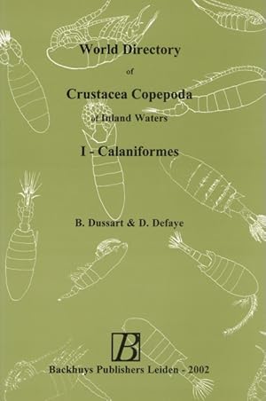 World Directory of Crustacea Copepoda of Inland Waters. Vol. I - Calaniformes