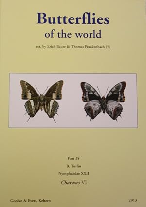 Bild des Verkufers fr Butterflies of the World 38: Nymphalidae 22: Charaxes 6. Aberrations zum Verkauf von PEMBERLEY NATURAL HISTORY BOOKS BA, ABA