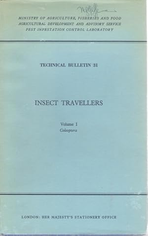 Bild des Verkufers fr Insect Travellers. Vol I + II zum Verkauf von PEMBERLEY NATURAL HISTORY BOOKS BA, ABA