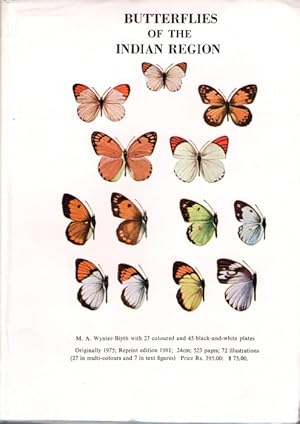 Seller image for Butterflies of the Indian Region for sale by PEMBERLEY NATURAL HISTORY BOOKS BA, ABA