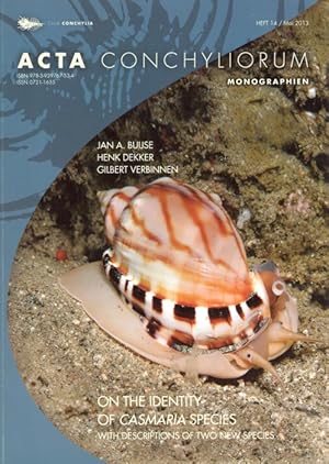 Imagen del vendedor de On the identity of Casmaria species with descriptions of two new species a la venta por PEMBERLEY NATURAL HISTORY BOOKS BA, ABA