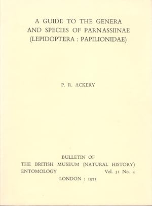 Seller image for A guide to the genera and species of Parnassiinae (Lepidoptera: Papilionidae) for sale by PEMBERLEY NATURAL HISTORY BOOKS BA, ABA