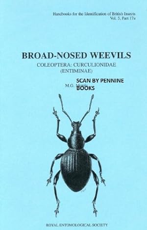 Immagine del venditore per Broad-nosed Weevils. Coleoptera: Curculionidae (Entiminae) (Handbooks for the Identification of British Insects 5/17a) venduto da PEMBERLEY NATURAL HISTORY BOOKS BA, ABA