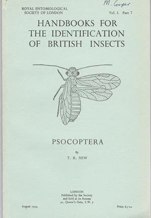 Psocoptera (booklice, barklice) (Handbooks for the Identification of British Insects 1/7)