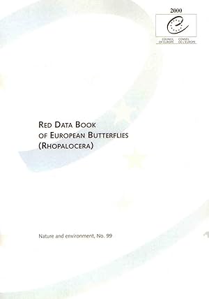 Bild des Verkufers fr Red Data Book of European Butterflies (Rhopalocera) zum Verkauf von PEMBERLEY NATURAL HISTORY BOOKS BA, ABA
