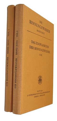 Imagen del vendedor de Das Zooplankton der Binnengewsser. Teil 1-2 (Die Binnengewsser Bd XXVI (1-2)) a la venta por PEMBERLEY NATURAL HISTORY BOOKS BA, ABA