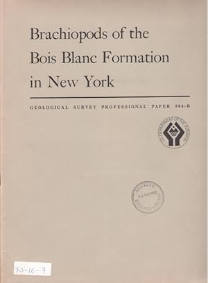 Immagine del venditore per Brachiopods of the Bois Blanc Formation in New York venduto da PEMBERLEY NATURAL HISTORY BOOKS BA, ABA