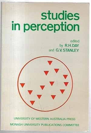 Imagen del vendedor de Studies in Perception. a la venta por City Basement Books