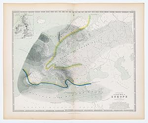 Map of the Lines of Equal Polarization in the Atmosphere. Constructed by Sir David Brewster K.H. ...