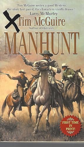 Seller image for Manhunt (Leisure Historical Fiction) for sale by Vada's Book Store