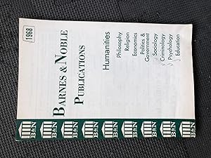 Barnes & Noble Publications; Humanities: Philosophy, Religion, Economics, Politics & Government, ...