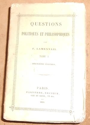 Questions Politiques et Philosophiques