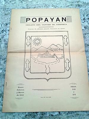 Seller image for POPAYAN. Organo del centro de Historia. Enero, Febrero y Marzo de 1952. ns 232 y 233 for sale by Itziar Arranz Libros & Dribaslibros