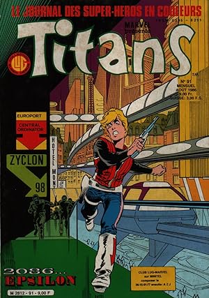Titans N° 91. Août 1986.