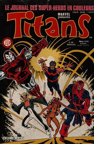 Titans N° 86. Mars 1986.