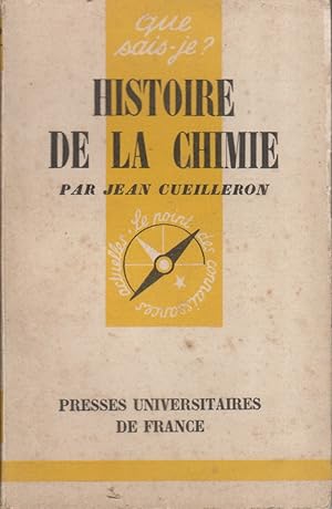 Image du vendeur pour Histoire de la chimie. mis en vente par Librairie Et Ctera (et caetera) - Sophie Rosire