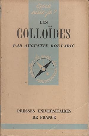 Seller image for Les collodes et leurs applications. for sale by Librairie Et Ctera (et caetera) - Sophie Rosire