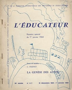 Imagen del vendedor de La gense des autos. Janvier 1960. a la venta por Librairie Et Ctera (et caetera) - Sophie Rosire