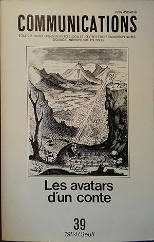 Communications N° 39. Les avatars d'un conte. Revue de l'Ecole pratique des hautes études. C.E.T....