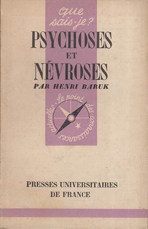 Seller image for Psychoses et nvroses. for sale by Librairie Et Ctera (et caetera) - Sophie Rosire
