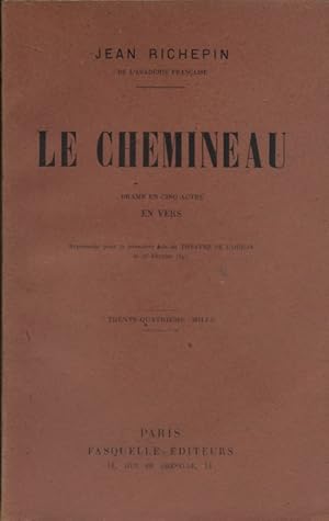 Bild des Verkufers fr Le chemineau. Drame en cinq actes en vers. Dbut XXe. Vers 1900. zum Verkauf von Librairie Et Ctera (et caetera) - Sophie Rosire