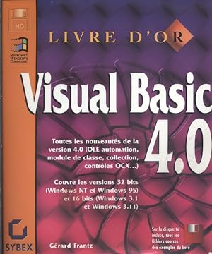 Visual Basic 4.0. Livre d'or. Toutes les nouveautés de la version 4.