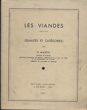 Les viandes (qualités et catégories).