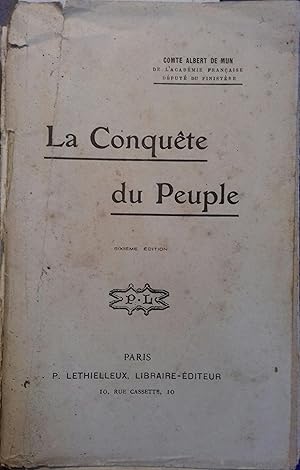 Imagen del vendedor de La conqute du peuple. a la venta por Librairie Et Ctera (et caetera) - Sophie Rosire