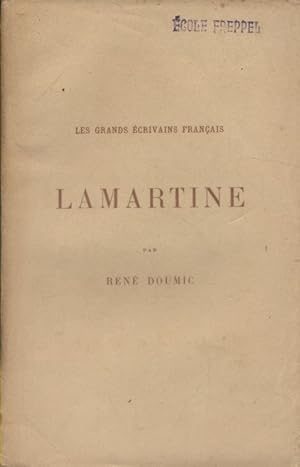 Bild des Verkufers fr Lamartine. zum Verkauf von Librairie Et Ctera (et caetera) - Sophie Rosire