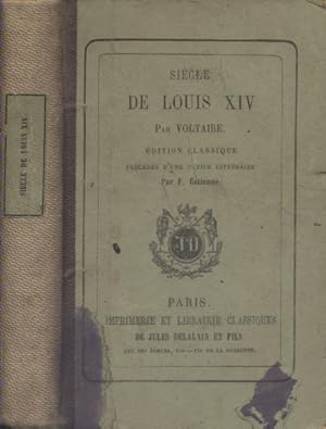 Siècle de Louis XIV. Vers 1880.