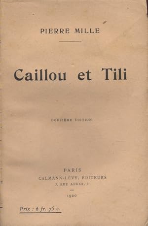Bild des Verkufers fr Caillou et Tili. zum Verkauf von Librairie Et Ctera (et caetera) - Sophie Rosire