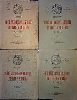 Bulletin de la Société Archéologique, Historique, Littéraire et Scientifique du Gers, année compl...