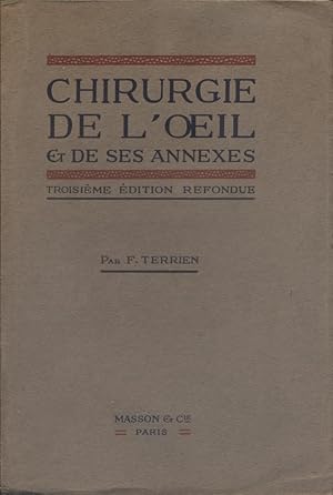 Imagen del vendedor de Chirurgie de l'oeil et de ses annexes. a la venta por Librairie Et Ctera (et caetera) - Sophie Rosire