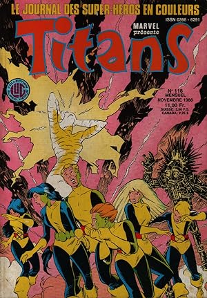 Titans N° 118. Novembre 1988.