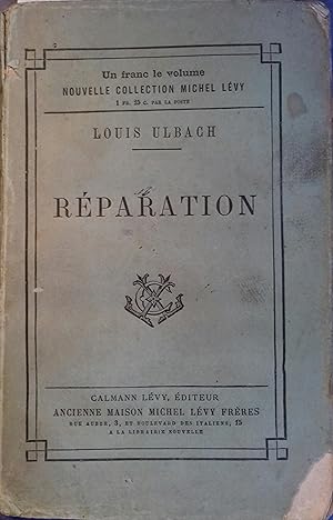 Image du vendeur pour Rparation. mis en vente par Librairie Et Ctera (et caetera) - Sophie Rosire