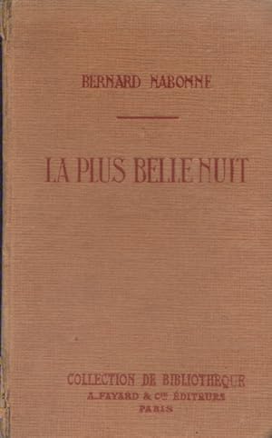 Seller image for La plus belle nuit. for sale by Librairie Et Ctera (et caetera) - Sophie Rosire