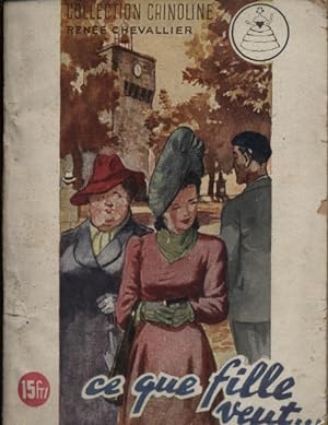 Imagen del vendedor de Ce que fille veut Vers 1947. a la venta por Librairie Et Ctera (et caetera) - Sophie Rosire