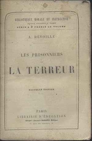 Seller image for Les prisonniers de la terreur. for sale by Librairie Et Ctera (et caetera) - Sophie Rosire