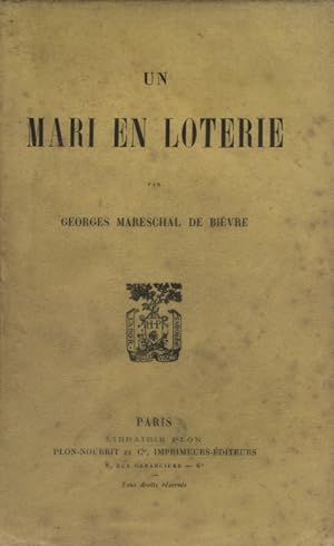 Seller image for Un mari en loterie. Vers 1900. for sale by Librairie Et Ctera (et caetera) - Sophie Rosire