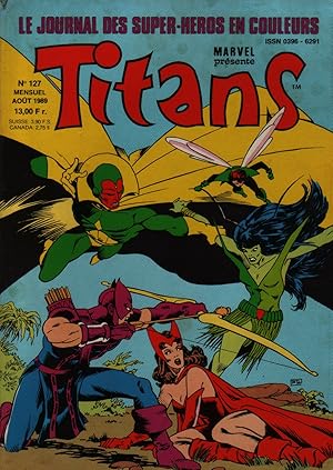 Titans N° 127. Août 1989.