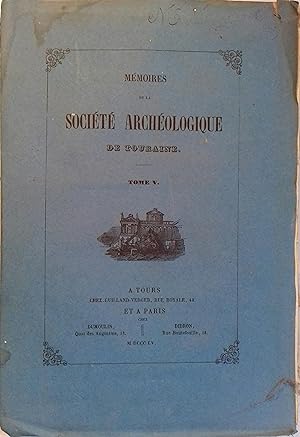 Eglises mentionnées par St Grégoire de Tours - Vallée du Brugnon - Note sur les anciennes constru...