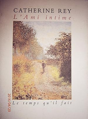 Seller image for L'ami intime. for sale by Librairie Et Ctera (et caetera) - Sophie Rosire