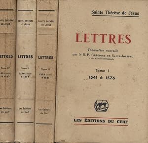 Lettres (1541 à 1582). En 4 volumes.