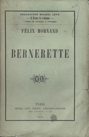 Bild des Verkufers fr Bernerette. zum Verkauf von Librairie Et Ctera (et caetera) - Sophie Rosire