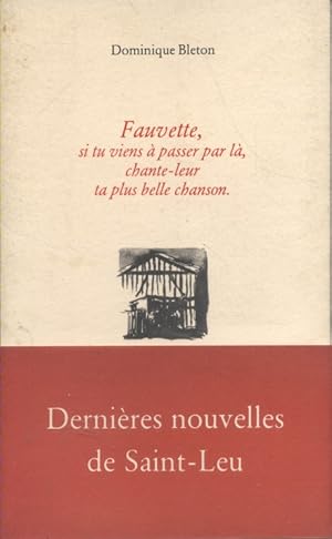 Imagen del vendedor de Fauvette, si tu viens  passer par l, chante-leur ta plus belle chanson. a la venta por Librairie Et Ctera (et caetera) - Sophie Rosire