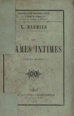 Bild des Verkufers fr Les drames intimes Contes russes. zum Verkauf von Librairie Et Ctera (et caetera) - Sophie Rosire