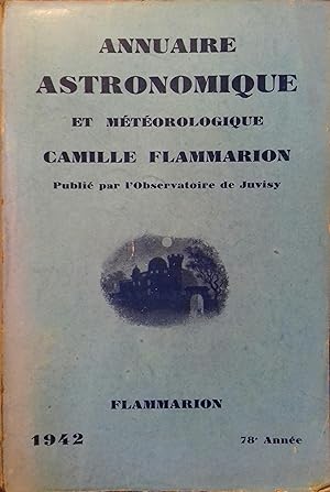 Annuaire astronomique et météorologique pour 1942.
