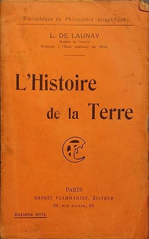 Seller image for L'histoire de la terre. for sale by Librairie Et Ctera (et caetera) - Sophie Rosire