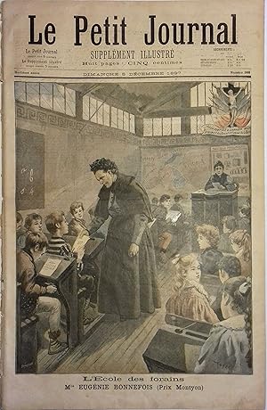 Le Petit journal - Supplément illustré N° 368 : L'école des forains : Melle Eugénie Bonnefois (Gr...